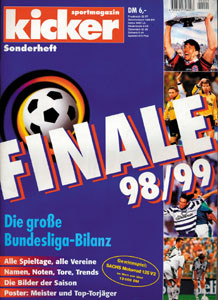 Sondernummer Finale 1998 : Kicker Sonderheft 98/99 BL Fin