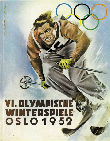 VI.Olympische Winterspiele Oslo 1952.