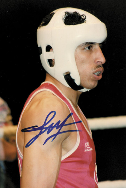 Soltani, Hocine: Olympic Games 1996 Boxing Autograph Algeria