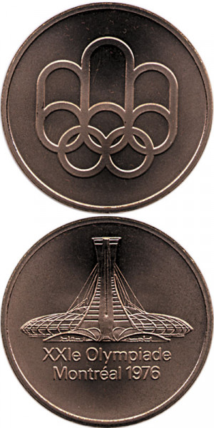 Montreal 1976, Teilnehmermedaille OSS1976