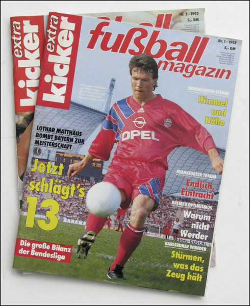 Fußball Magazin 1993 : 18.Jg.: Nr.1-2 komplett
