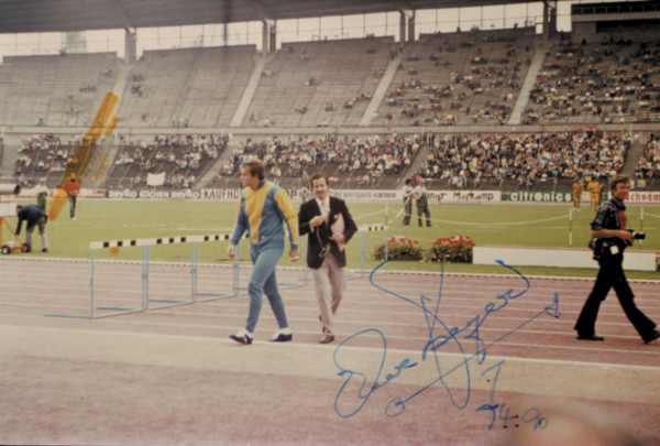 Beyer,Uwe: Autograph Olympic Games 1964 athletics Germany