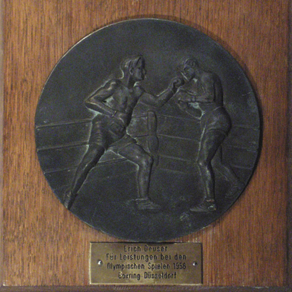Plaque of Honour: Olympic games melbourne 1956 Boxing