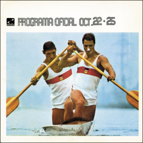 Olympic Games 1968. programme Canoe