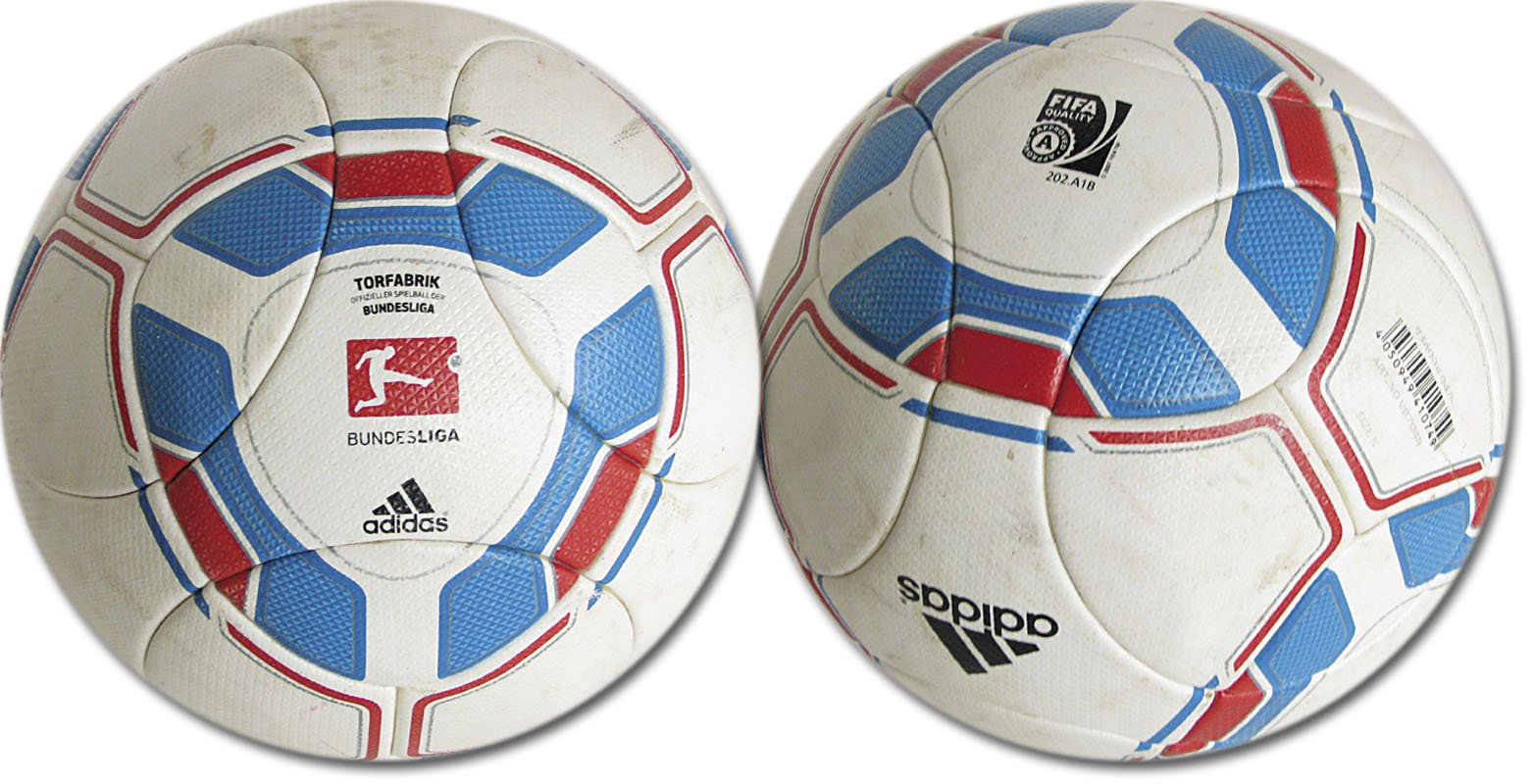 Match Worn Ball German Bundesliga 2011 12 Adidas Agon Sportsworld Online Shop
