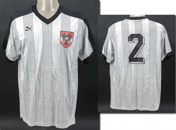 Spielertrikot Österreich 1989, Österreich - Trikot 1989