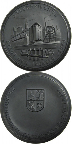 Internationales Junioren - Turnier der FIFA 1954, Teilnehmermedaille 1954