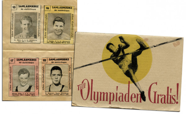 Olympic Games 1936. Small Swedish Sticker Album