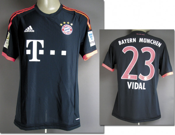 match worn football shirt Bayern Munich 2015/16