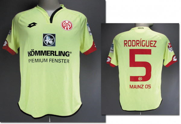 match worn football shirt FSV Mainz 05 2016/17