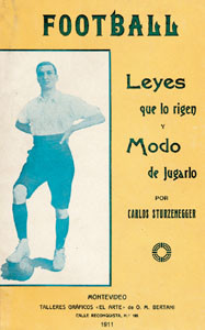 Rare Football Book 1911. History of Uruguay Footb