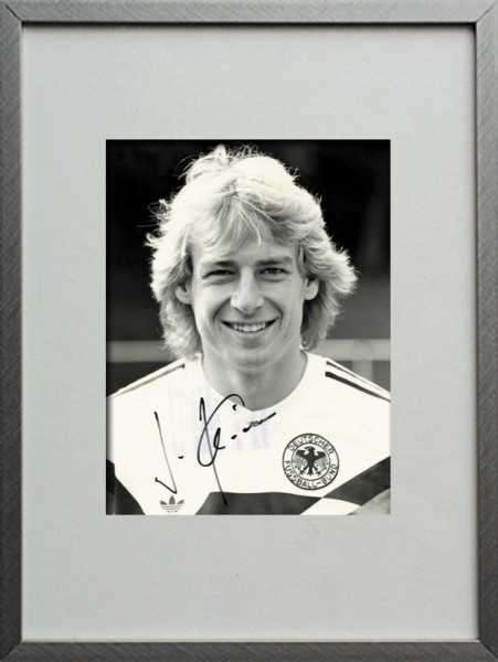 Klinsmann, Jürgen: Autograph: Jürgen Klinsmann