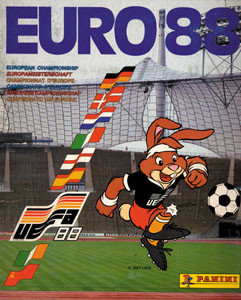 Panini Sticker Album Euro 88