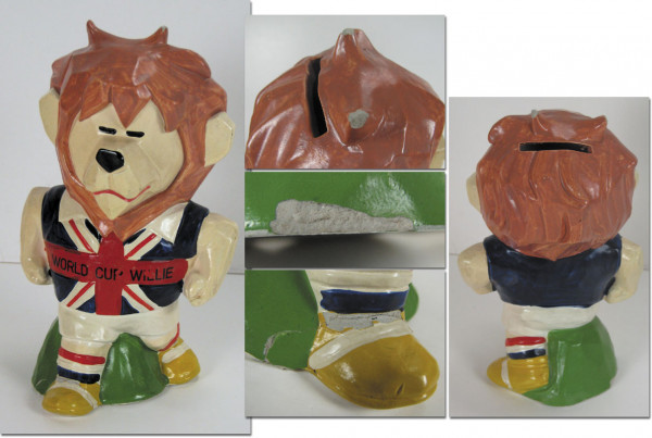World Cup 1966. Official Mascot ceramic money box