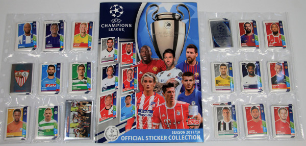 Topps Sticker Champions League 2017/18