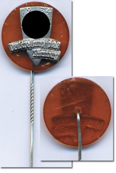 German Olympiade 1934. Participation pin