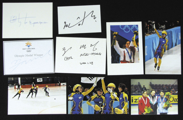 Short Track OSW 2002 Korea: Olympic Games 2002 Autograph short track Korea