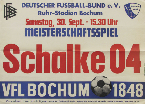 German Football Poster Schalke 04