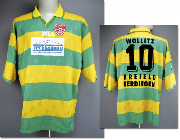 match worn football shirt KFC Uerdingen 1998/99