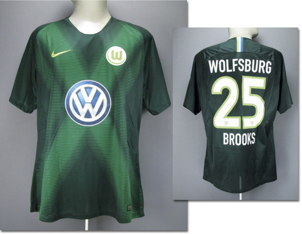 match worn football shirt VfL Wolfsburg 2018/2019