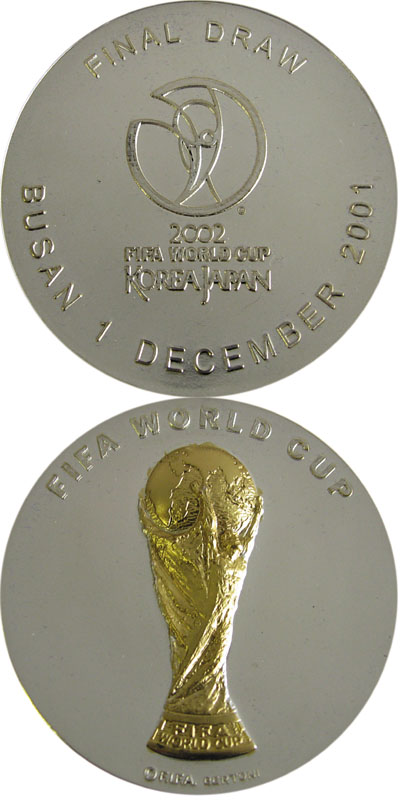 Participation Medal: World Cup 2002. Final Draw | AGON SportsWorld