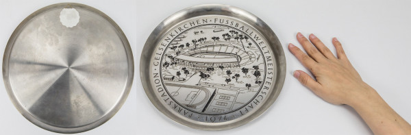 Wall plate. World Cup 1974. Gelsenkirchen.