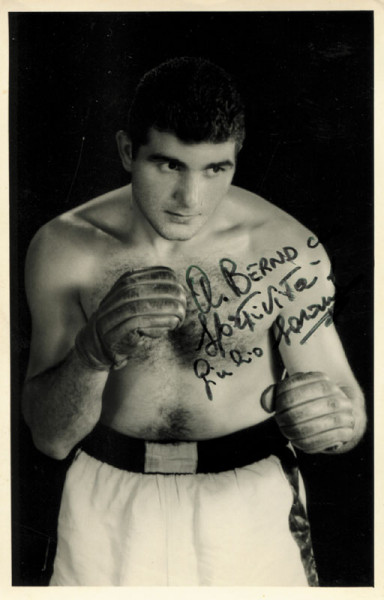 Saraudi, Giulio: Olympic Games 1960 Boxing Autograph Italy