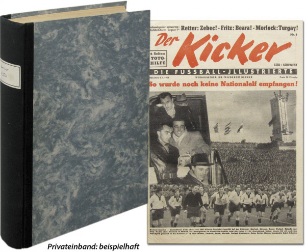 Kicker 1953 : Jg.: Nr.1-52 komplett