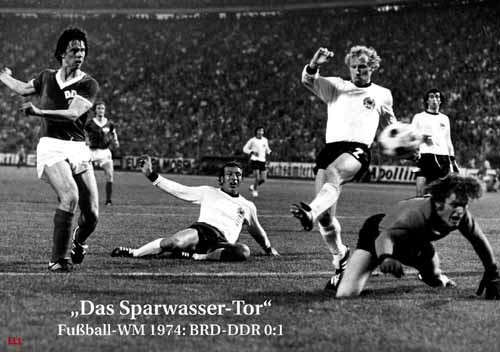 The goal of Sparwasser World Cup 1974