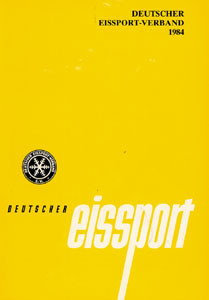 Deutscher Eissport 1984. Jahrbuch des Deutschen Eissport Verbandes.
