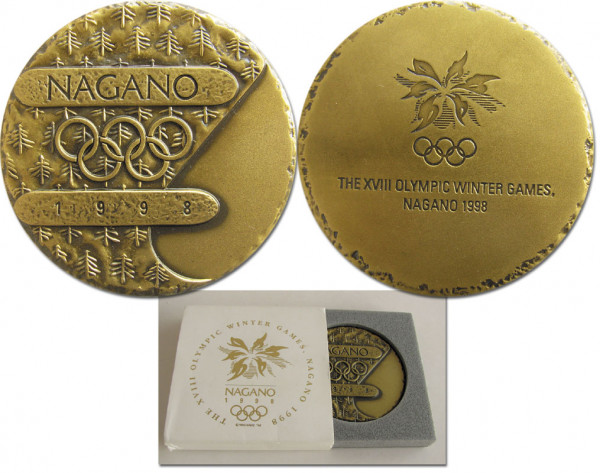 Participation Medal: Olympic Games 1998.