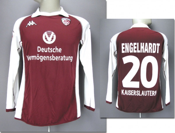 match worn football shirt Kaiserslautern 2004/05