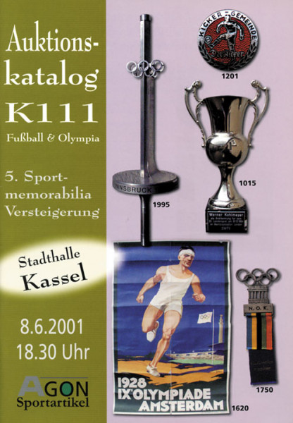 5. AGON Auktion: Auktions-Katalog: SportMemorabilia Live Kassel