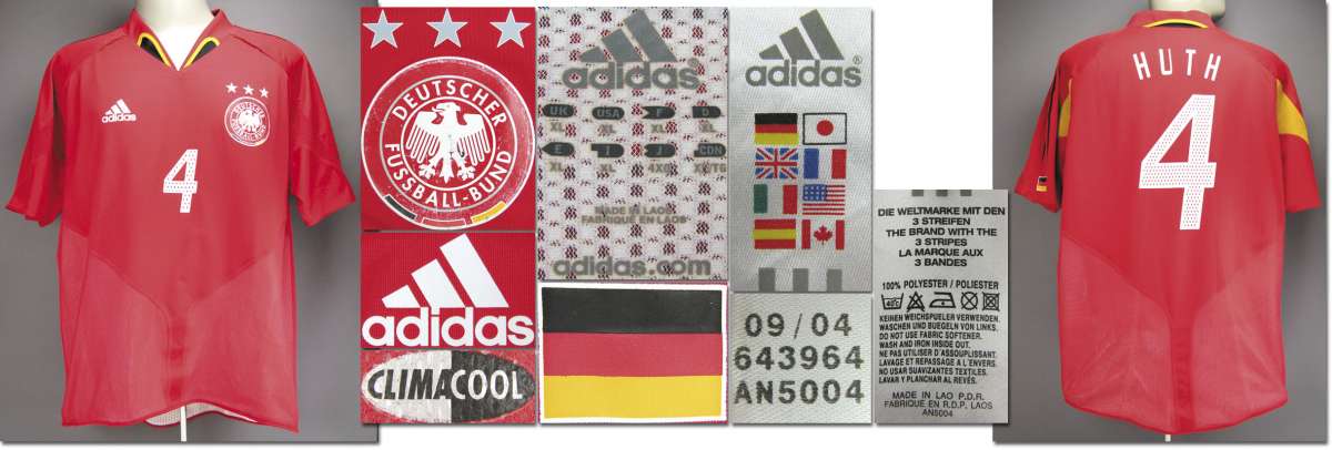 1984 West Germany Match Worn 西ドイツ代表 選手用