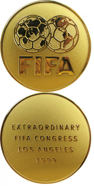 FIFA Congress medal 1999, FIFA-Medaille 1999