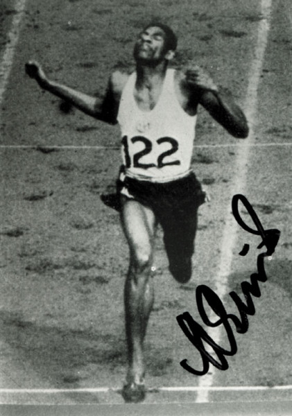Wint, Arthur: Autograph Olympic Games 1952 Athletics Jamaica