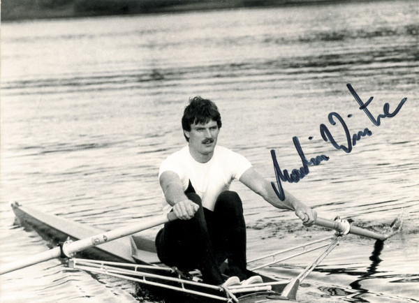 Winter, Martin: Olympic Games 1980 Autograph Rowing GDR