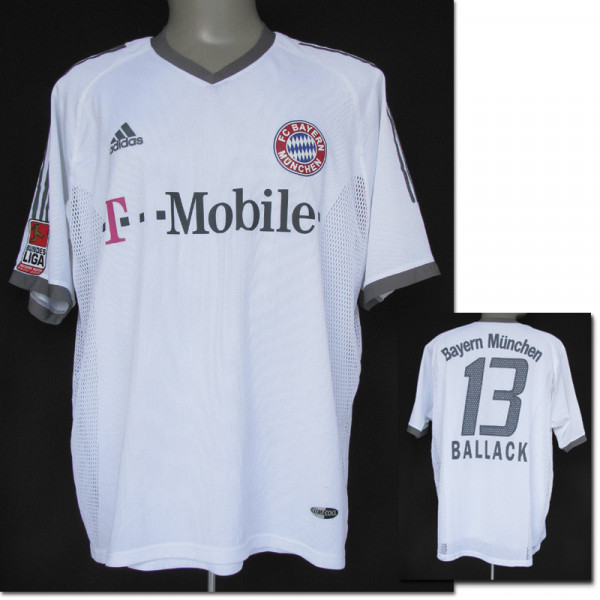 match worn football shirt Bayern Muenchen 2003
