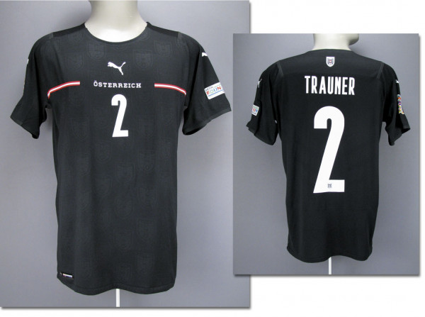 Gernot Trauner, am 13.06.2022 gegen Dänemark, Österreich - Trikot 2022 Nations League