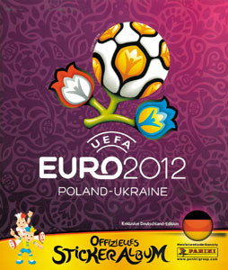 UEFA Euro 2012. Poland-Ukraine. Official Sticker Album.