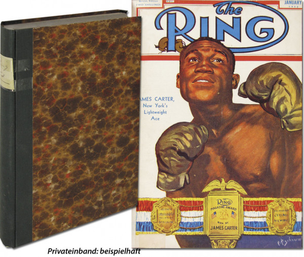 The Ring. Januar bis Dezember 1952. 12 Hefte (kompletter Jahrgang). gebunden.