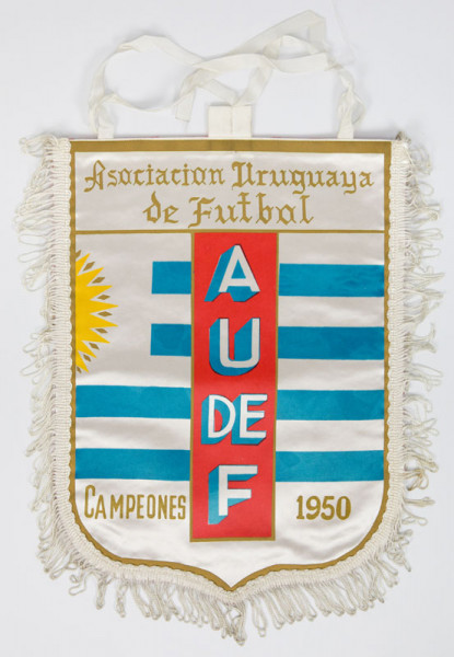 Spielwimpel "Asociacion Uruguaya De Futbol", Uruguay - Spielwimpel 1951