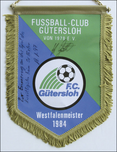 Wimpel FC Gütersloh, Gütersloh,FC-Wimpel