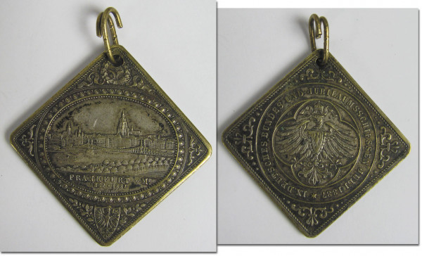 Medal German Shooting Championships 1887