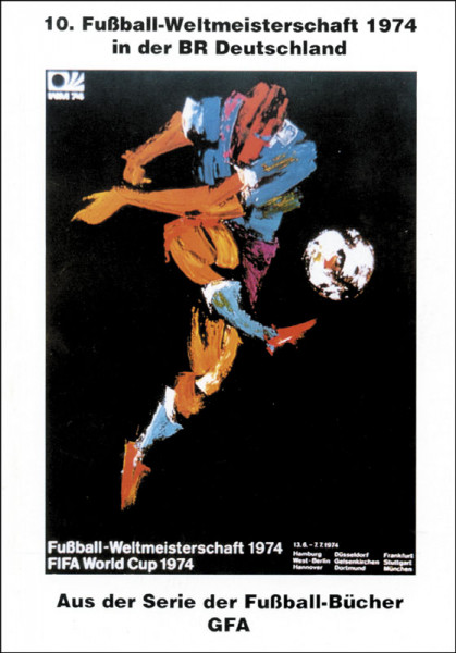 10.Fußball-Weltmeisterschaft 1974 in der BR Deutschland.