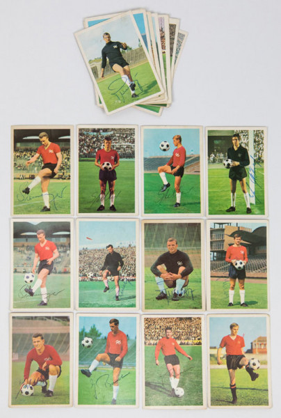 Hannover 96 - Bergmann 66-68: German Football sticker Bergmann 1966-68 Autograp