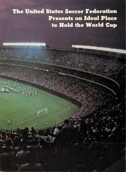 World Cup 1990. USA Bid Book from 1978