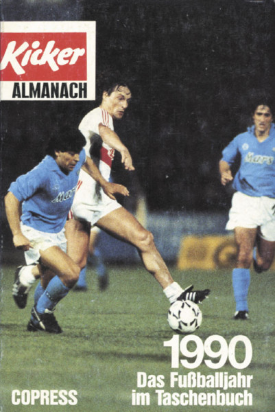 Kicker Fußball Almanach 1990.