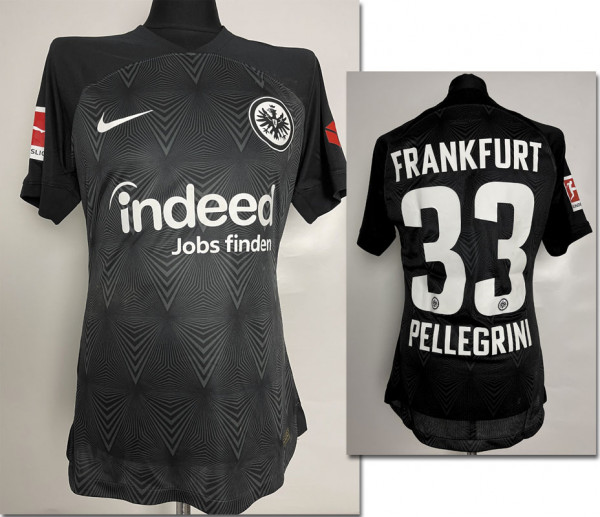 match worn football shirt Eintracht Frankfurt 2022/23