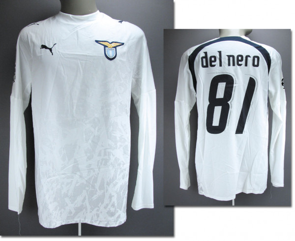 match worn football shirt Lazion Rome 2007/08